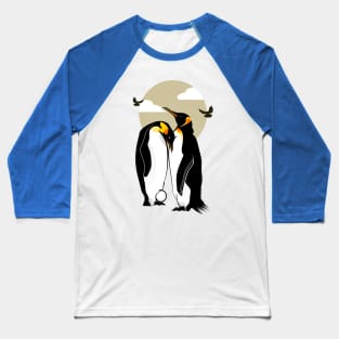 Emperor Penguins Baseball T-Shirt